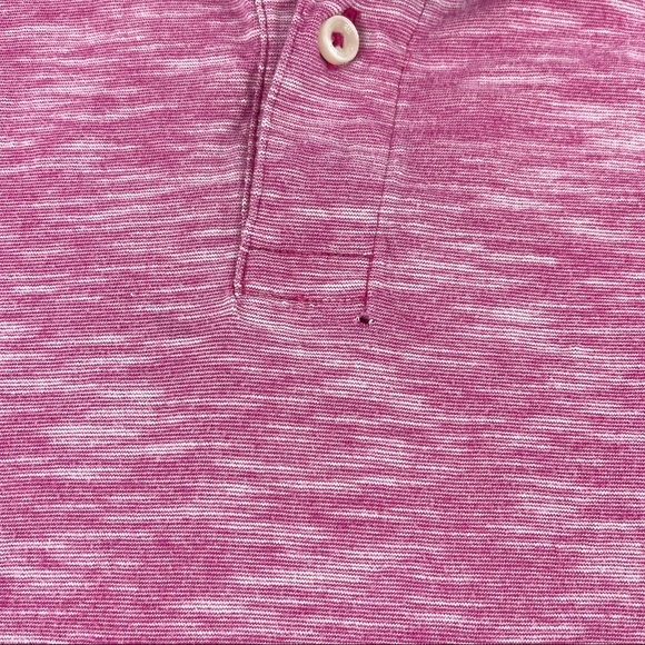 Cremieux Classics Polo Mens XXL Pink Striped Short Sleeve - Picture 4 of 8